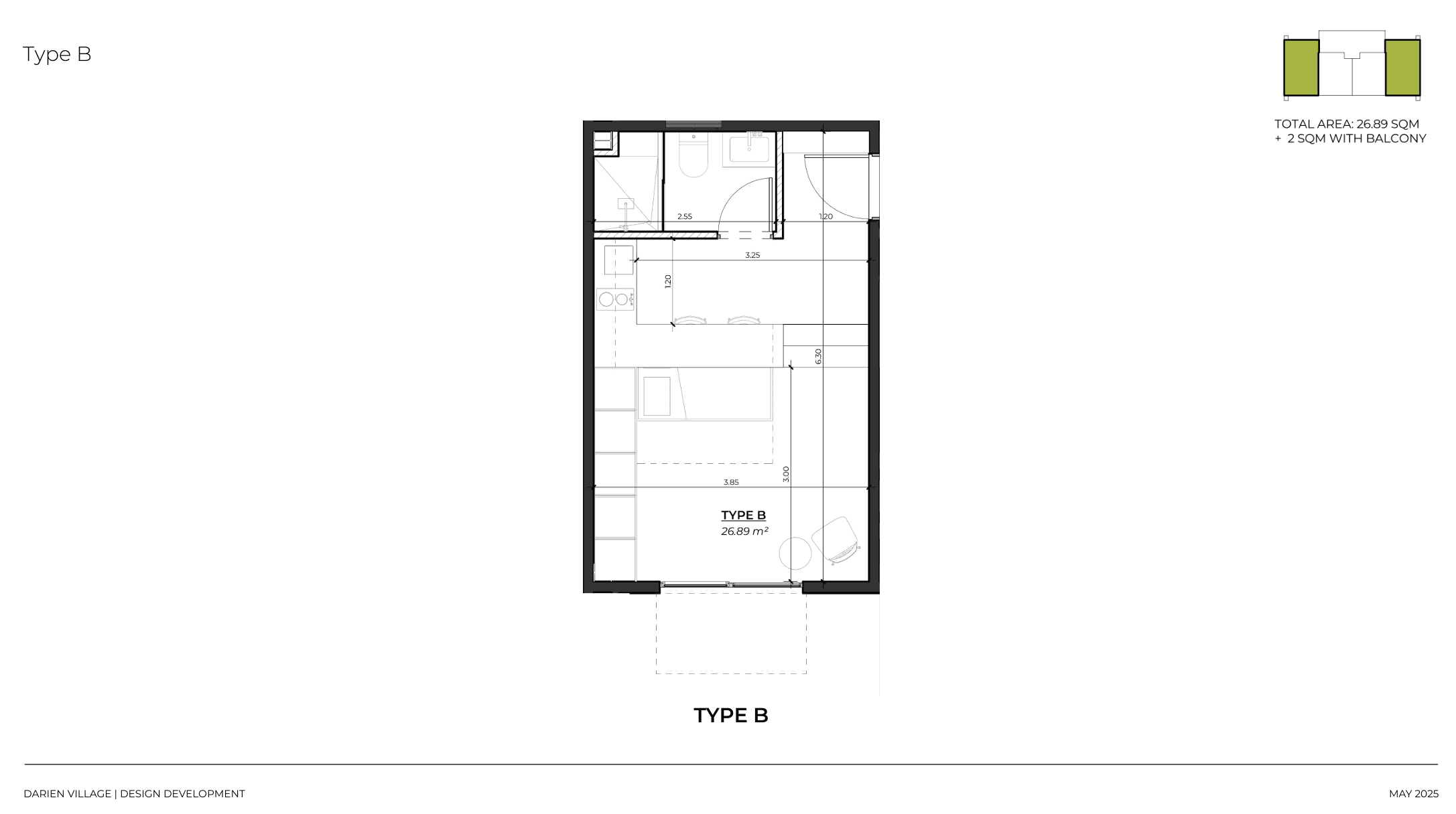Type B Floor Plan